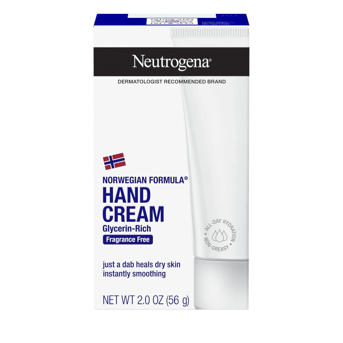 Neutrogena Norwegian Formula Dry Hand & Body Cream, Fragrance-Free, 2 oz (Pack of 2) - Exotic Pro