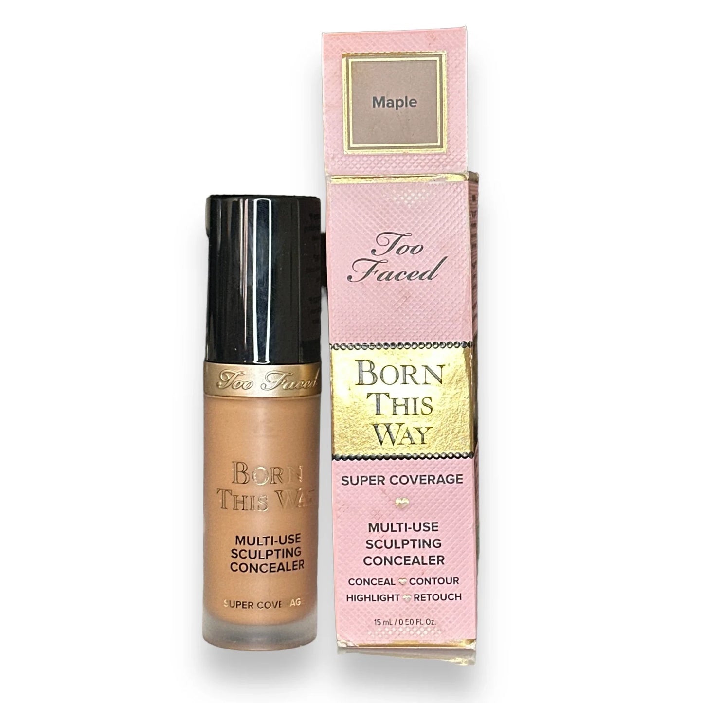 Too Faced Born This Way Super Coverage Concealer - Maple 15ml - Exotic Pro