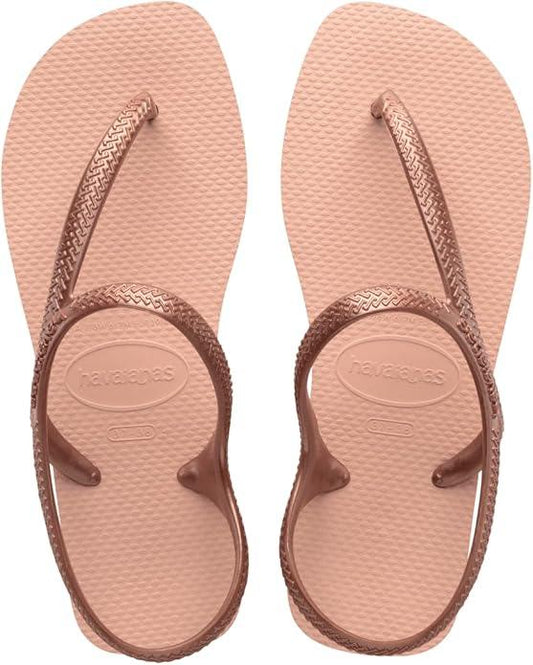 Havaianas Women's Flash Urban Sandals - Ballet Rose/Golden Blush (Size 9/10W, 8M) - Exotic Pro