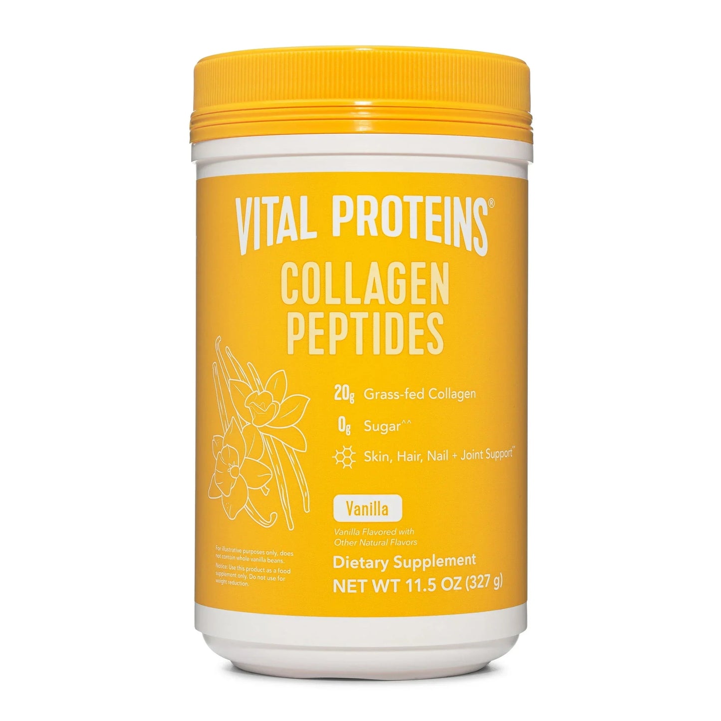 Vital Proteins Grass-Fed Collagen Peptides Powder, Vanilla, 11.5 - Exotic Pro