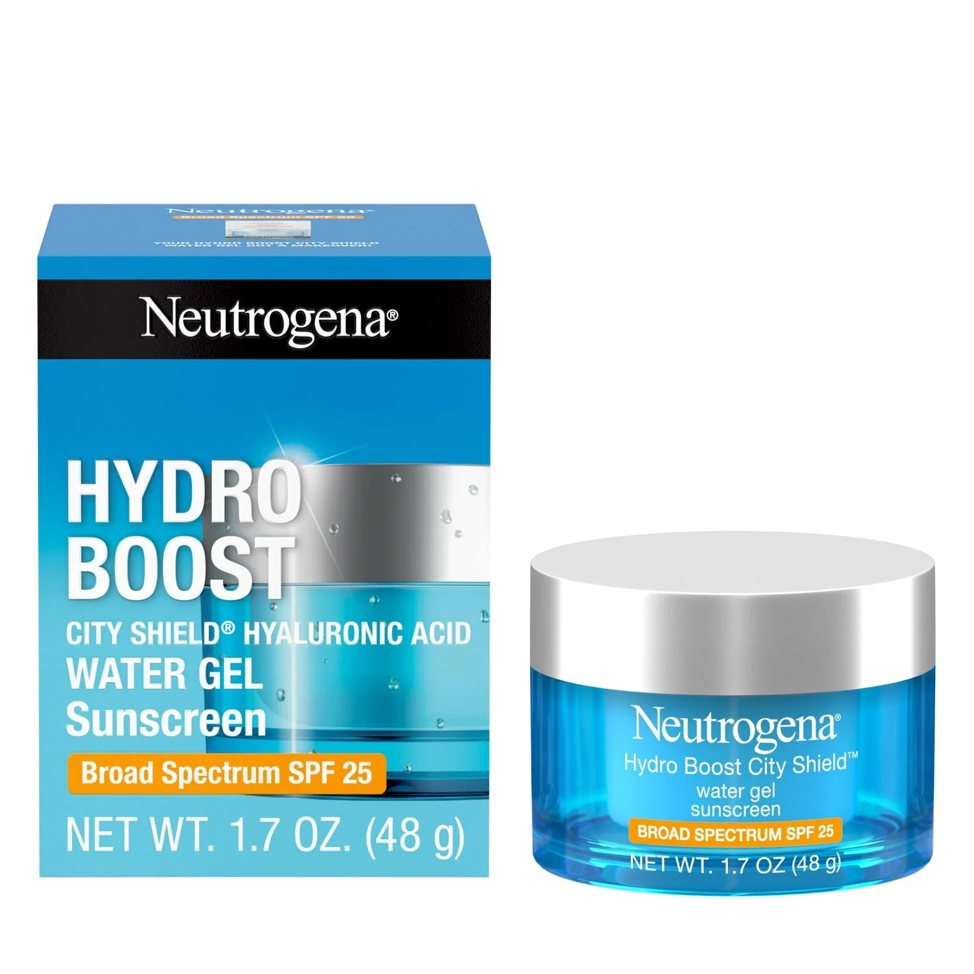 Neutrogena Hydro Boost City Shield Hydrating Water Gel, SPF 25, 1.7 oz - Exotic Pro