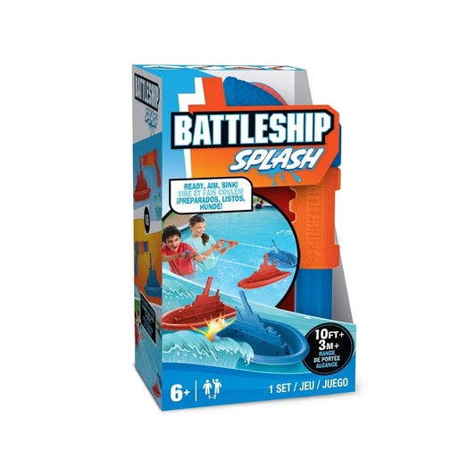 Hasbro Battleship Splash Game by WowWee – Water Game for Kids & Families - Exotic Pro