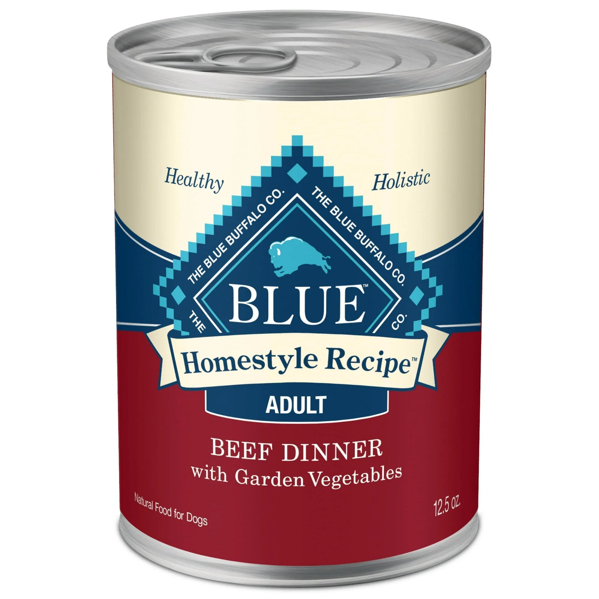 Blue Buffalo Homestyle Recipe Adult Wet Dog Food, Beef Dinner, 12.5-oz. Can - Exotic Pro