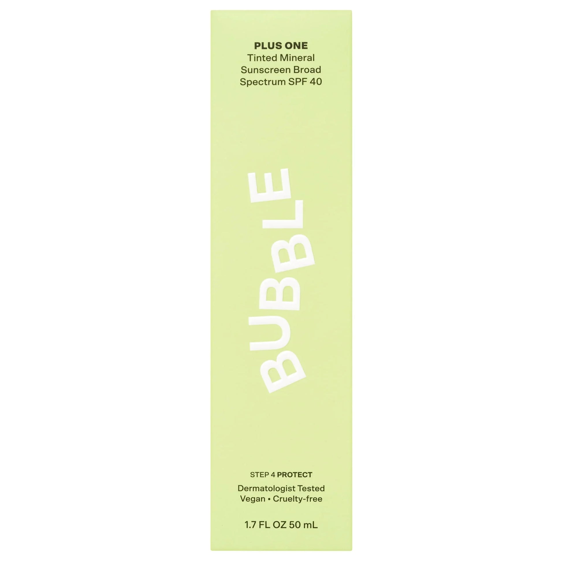 Bubble Plus One Tinted Sunscreen SPF 40 | 1.7 fl oz for All Skin Types - Exotic Pro