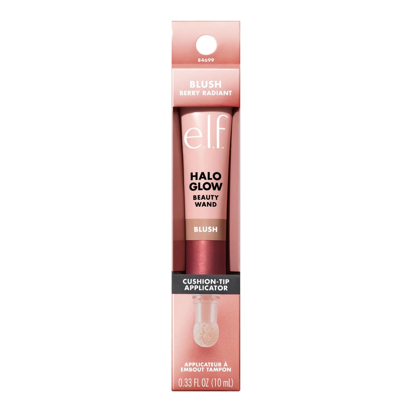 e.l.f. Halo Glow Blush Beauty Wand - Shade Berry Radiant, 0.33 fl oz - Exotic Pro