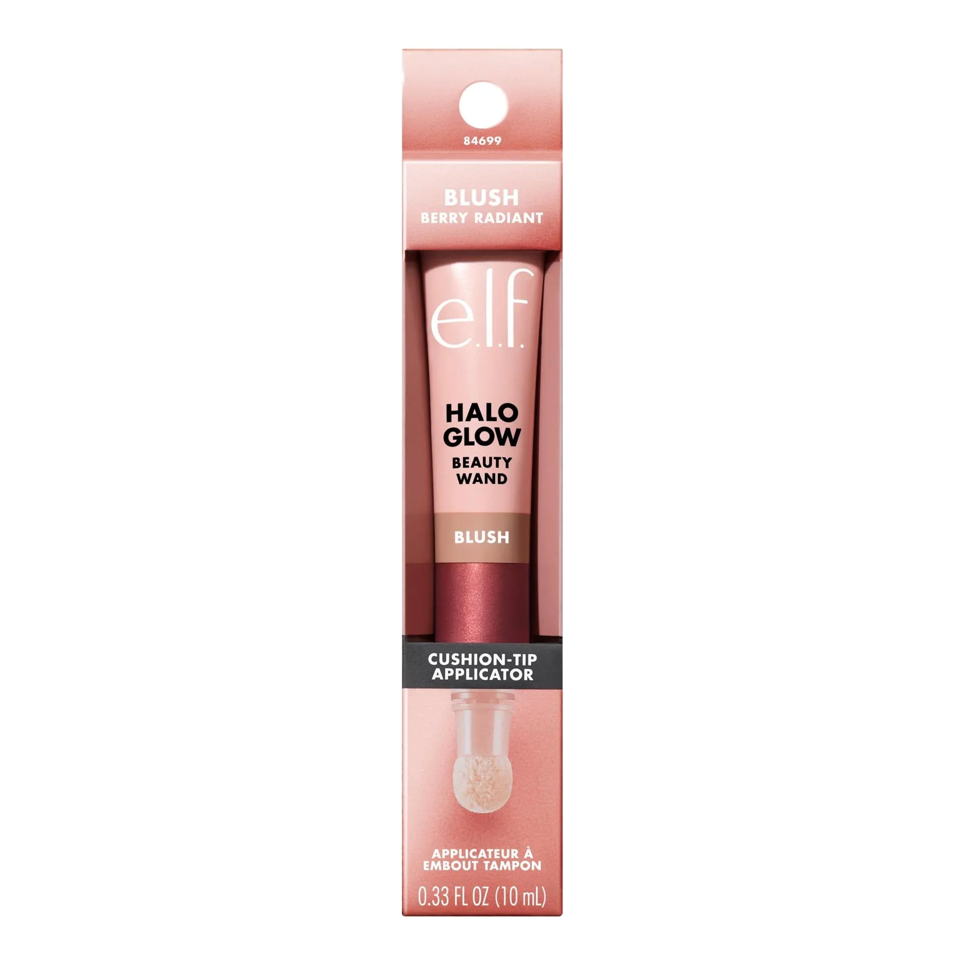 e.l.f. Halo Glow Blush Beauty Wand - Shade Berry Radiant, 0.33 fl oz - Exotic Pro