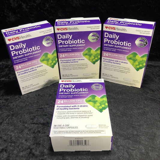 CVS Health Daily Probiotic 24 Billion CFU Capsules