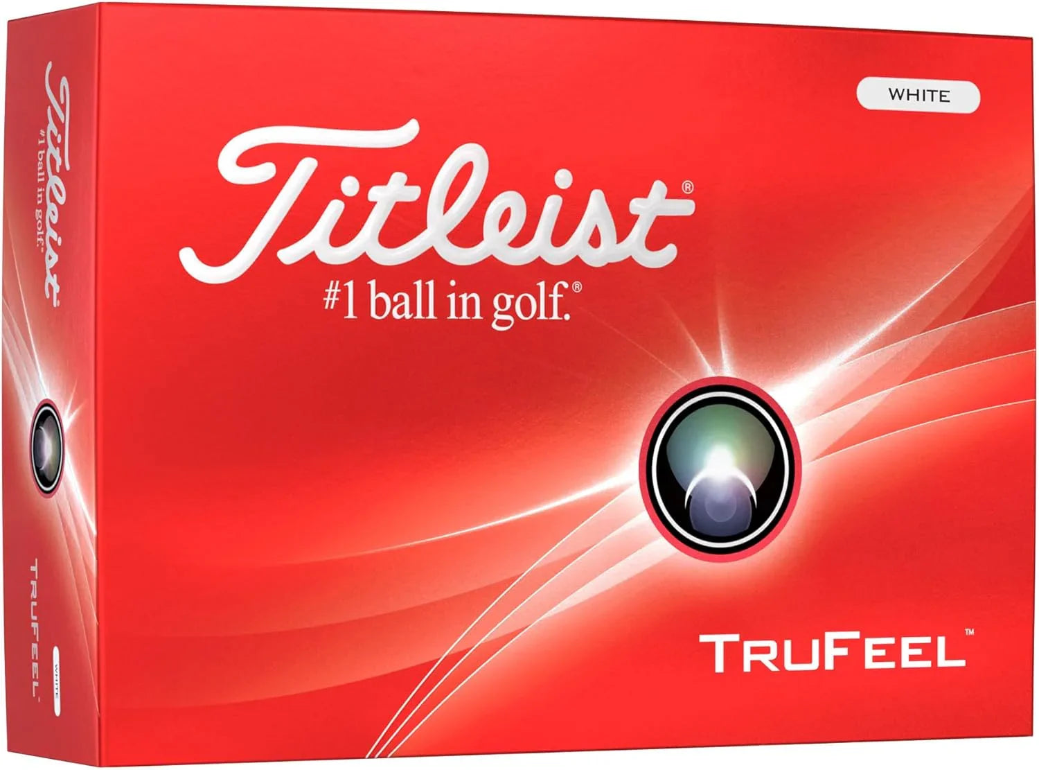 Titleist TruFeel Golf Balls - One Dozen, Soft Feel & Distance Control - Exotic Pro