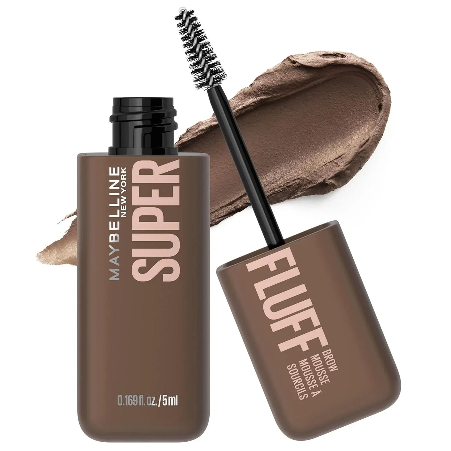 Maybelline Superfluff Volumizing Brow Gel Mousse - Medium Brown 0.17 fl oz - Exotic Pro