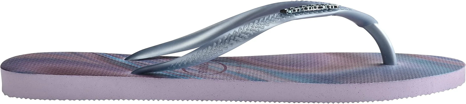 Havaianas Women's Slim Iridescent Flip Flop Sandals - Quiet Lilac (Size 9/10) - Exotic Pro