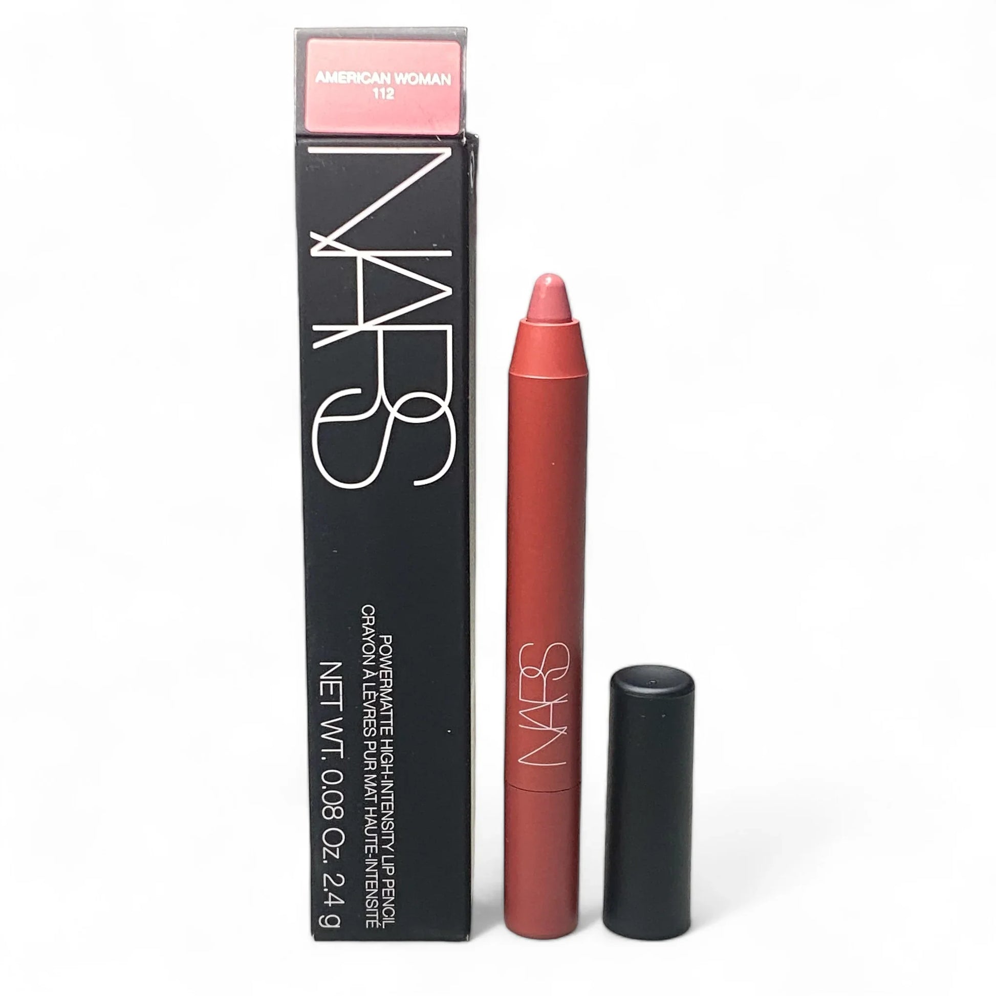 NARS Powermatte Lip Pencil – #112 American Woman, 2.4g / 0.08oz - Exotic Pro