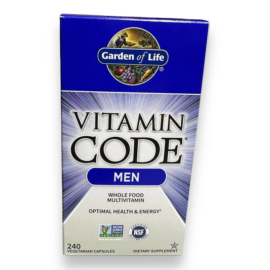 Vitamin Code Men Multivitamin - 240 Vegetarian Capsules | Whole Food Formula - Exotic Pro