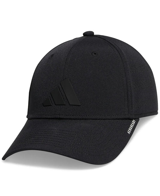 Adidas Men's Gameday 4 Stretch Fit Hat Black L/XL – Athletic Comfort Cap - Exotic Pro