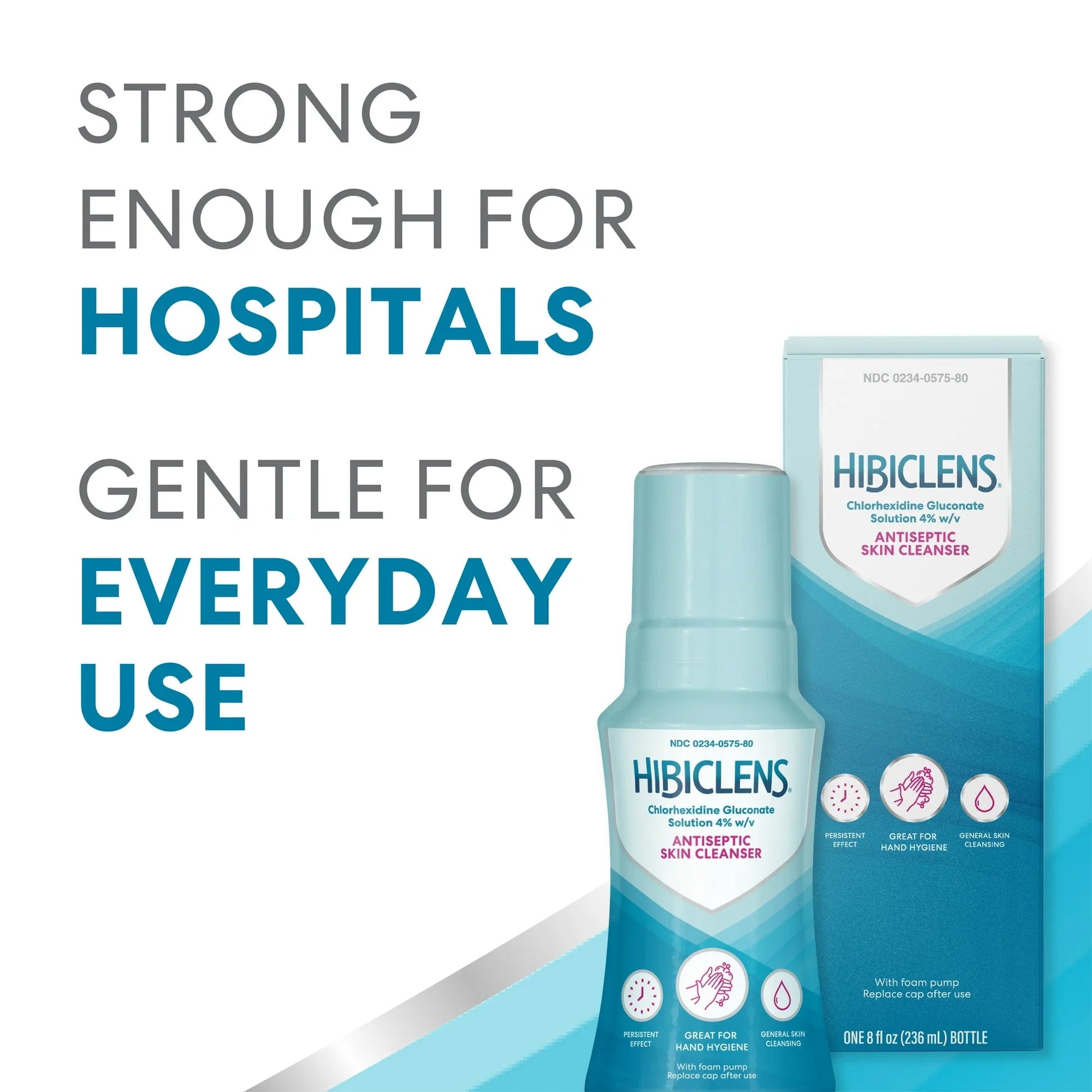 Hibiclens Antimicrobial Foaming Soap & Skin Cleanser – 8 oz Pump - Exotic Pro