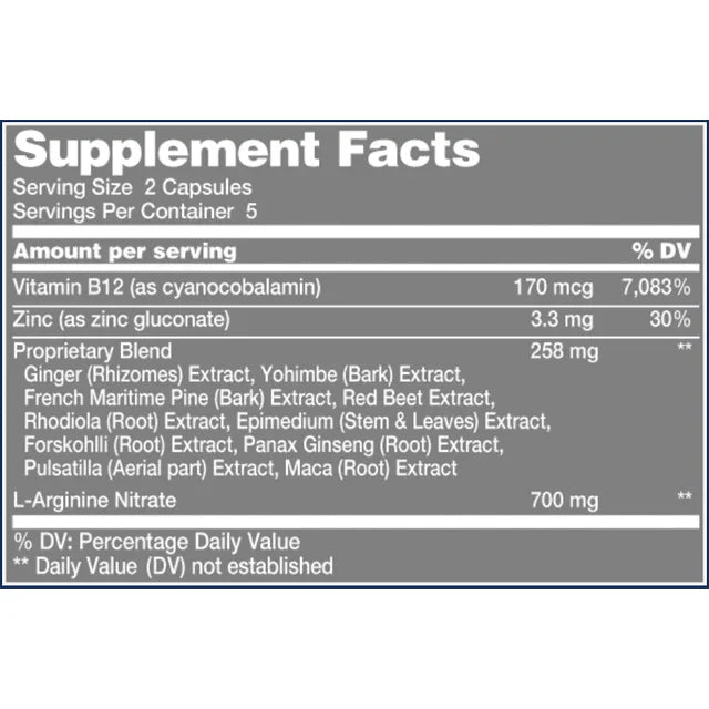 TK Supplements Legendz XL Male Sexual Enhancement - 10 Count - Exotic Pro