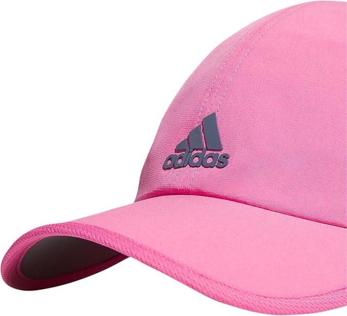 Adidas Women's Superlite 2 Relaxed Adjustable Performance Cap - Pulse Magenta Pink/Preloved Ink Blue - Exotic Pro