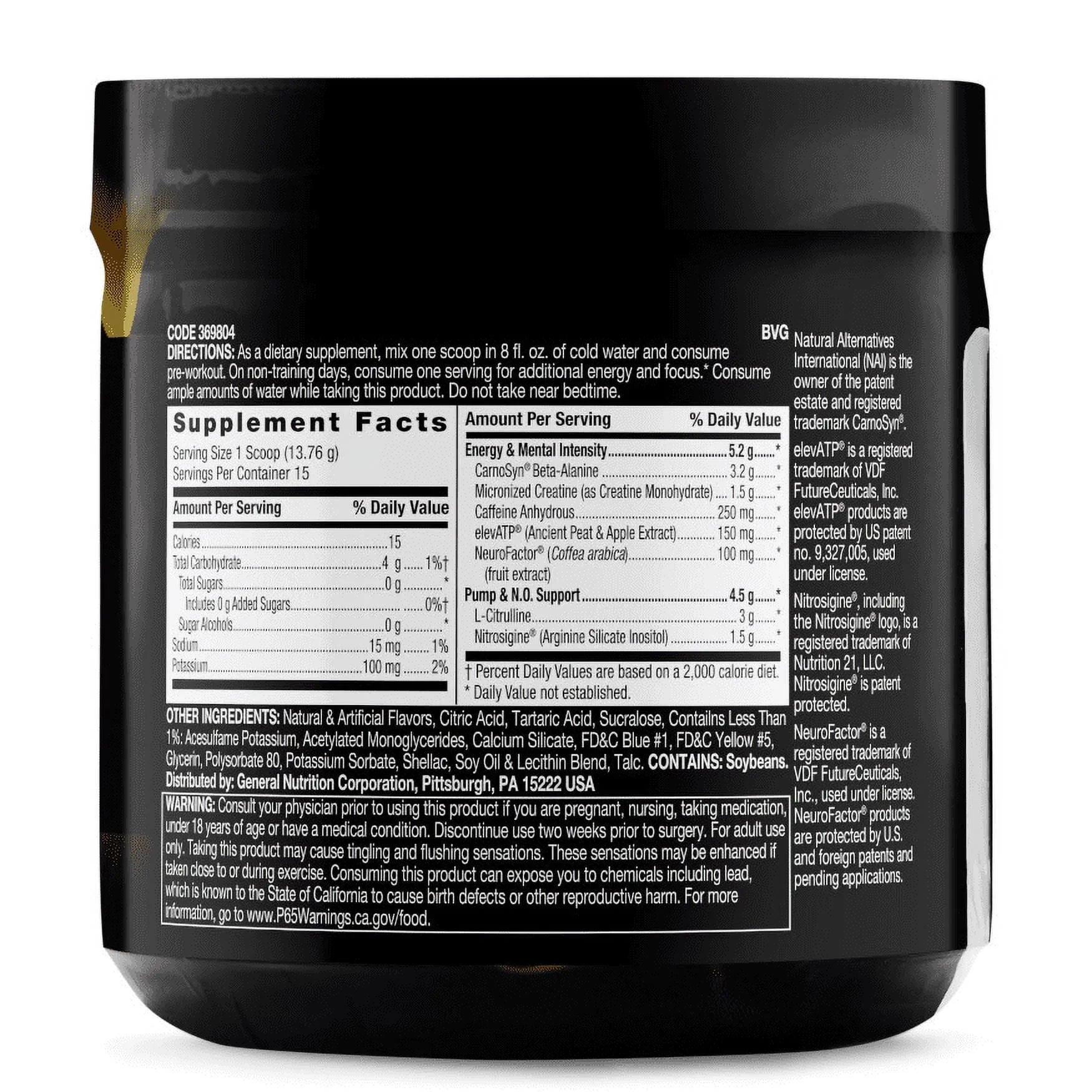 Beyond Raw LIT Pre-Workout Powder – Gummy Worm, 250mg Caffeine, 7.44 oz - Exotic Pro
