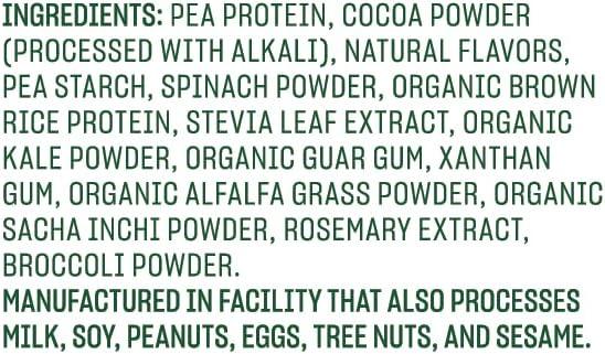 Vega Protein and Greens Protein Powder, Chocolate - 1.2 lbs - Exotic Pro