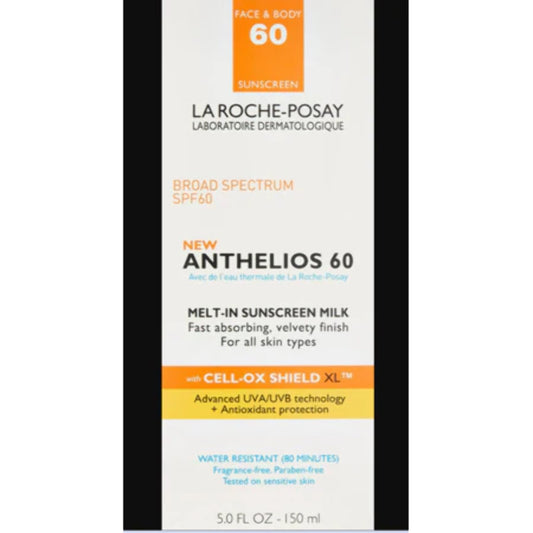 La Roche-Posay Anthelios 60 MELT in Sunscreen SPF 60 5.0 Fl. Oz