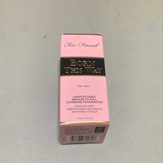 Too Faced Born This Way Undetectable Medium To Full Foundation Warm Nude - Exotic Pro