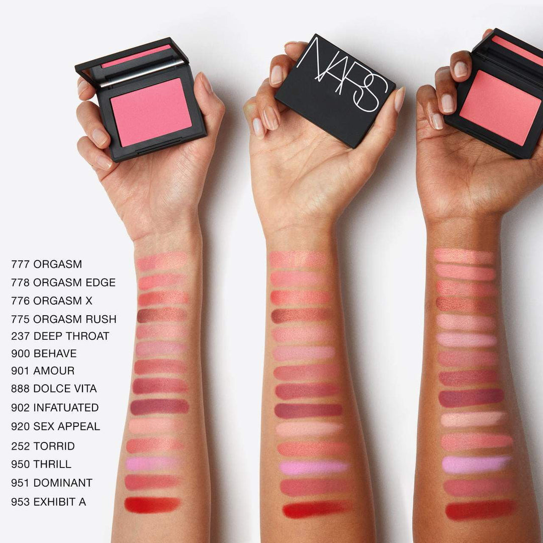 NARS Torrid Blush 4.8g – Warm Coral with Golden Shimmer