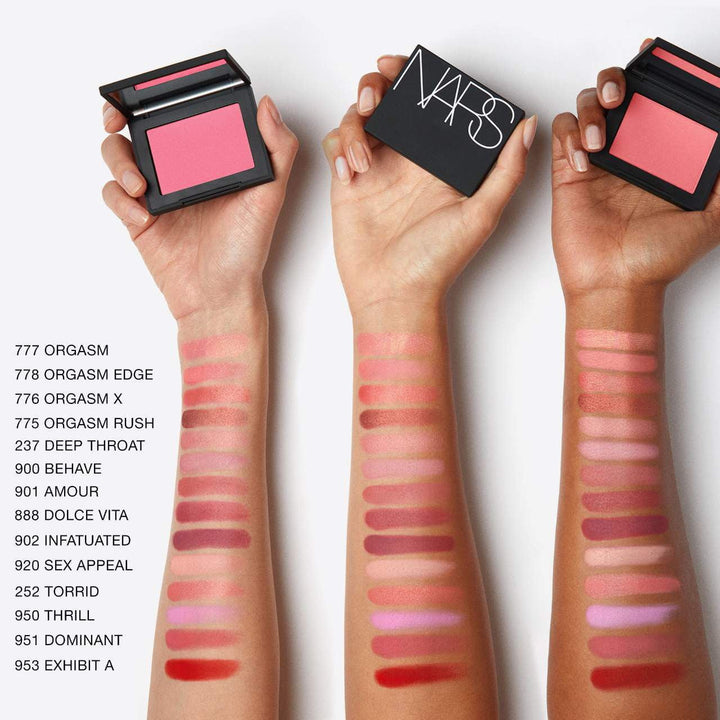 NARS Torrid Blush 4.8g – Warm Coral with Golden Shimmer