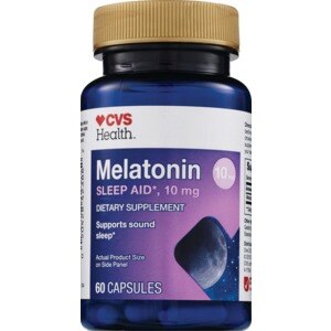 CVS Health Melatonin Tablets 10mg, 60 Capsules