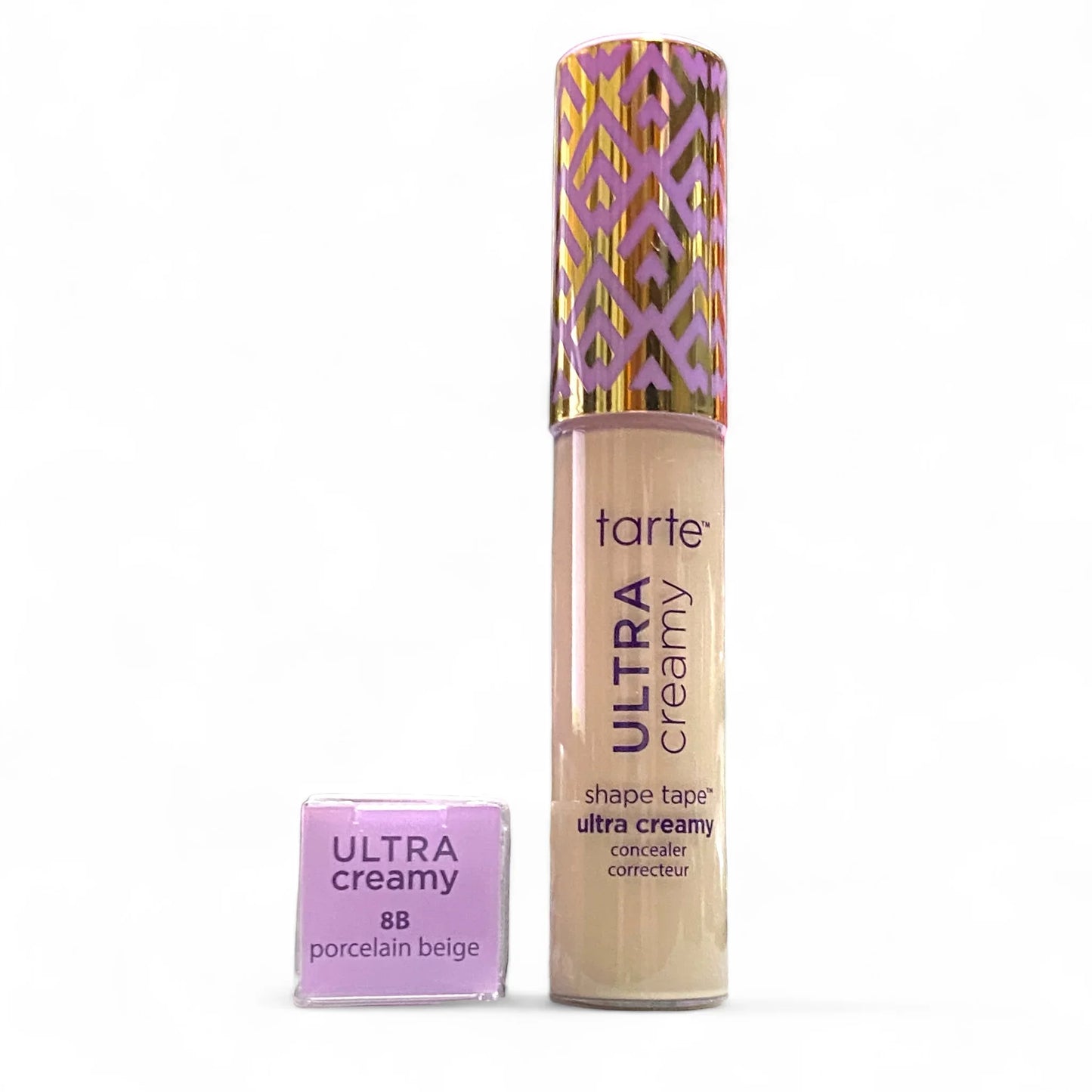 Tarte Shape Tape Ultra Creamy Concealer 8B Porcelain Beige 10mL/0.33 Fl. Oz. - Exotic Pro