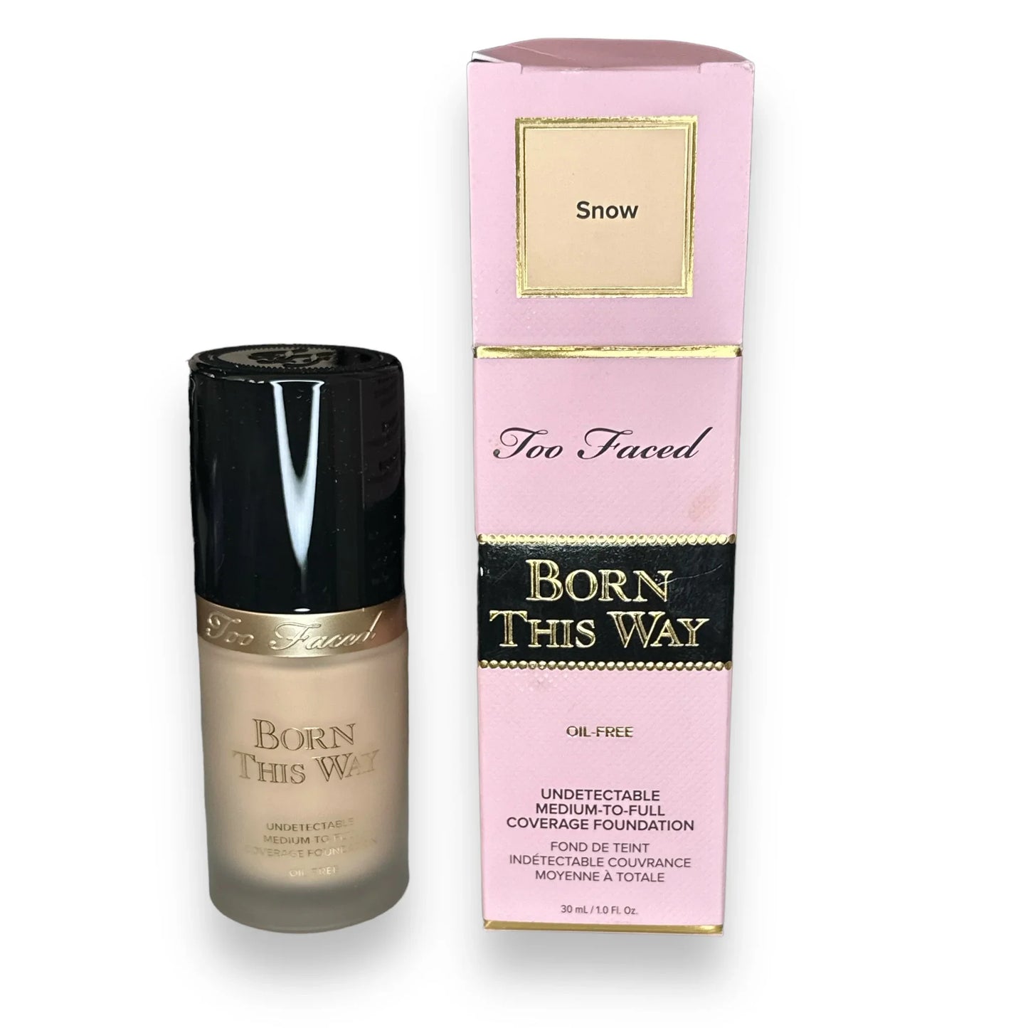 Too Faced Born This Way Undetectable Foundation - Snow 1.0 oz - Exotic Pro