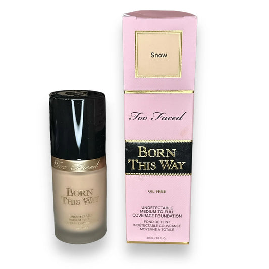 Too Faced Born This Way Undetectable Foundation - Snow 1.0 oz - Exotic Pro