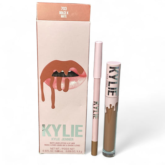 Kylie Cosmetics Matte Lip Kit 703 Dolce K-Brown