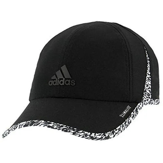 Adidas Women's SuperLite Cap – Black/White | Lightweight | One Size - Exotic Pro