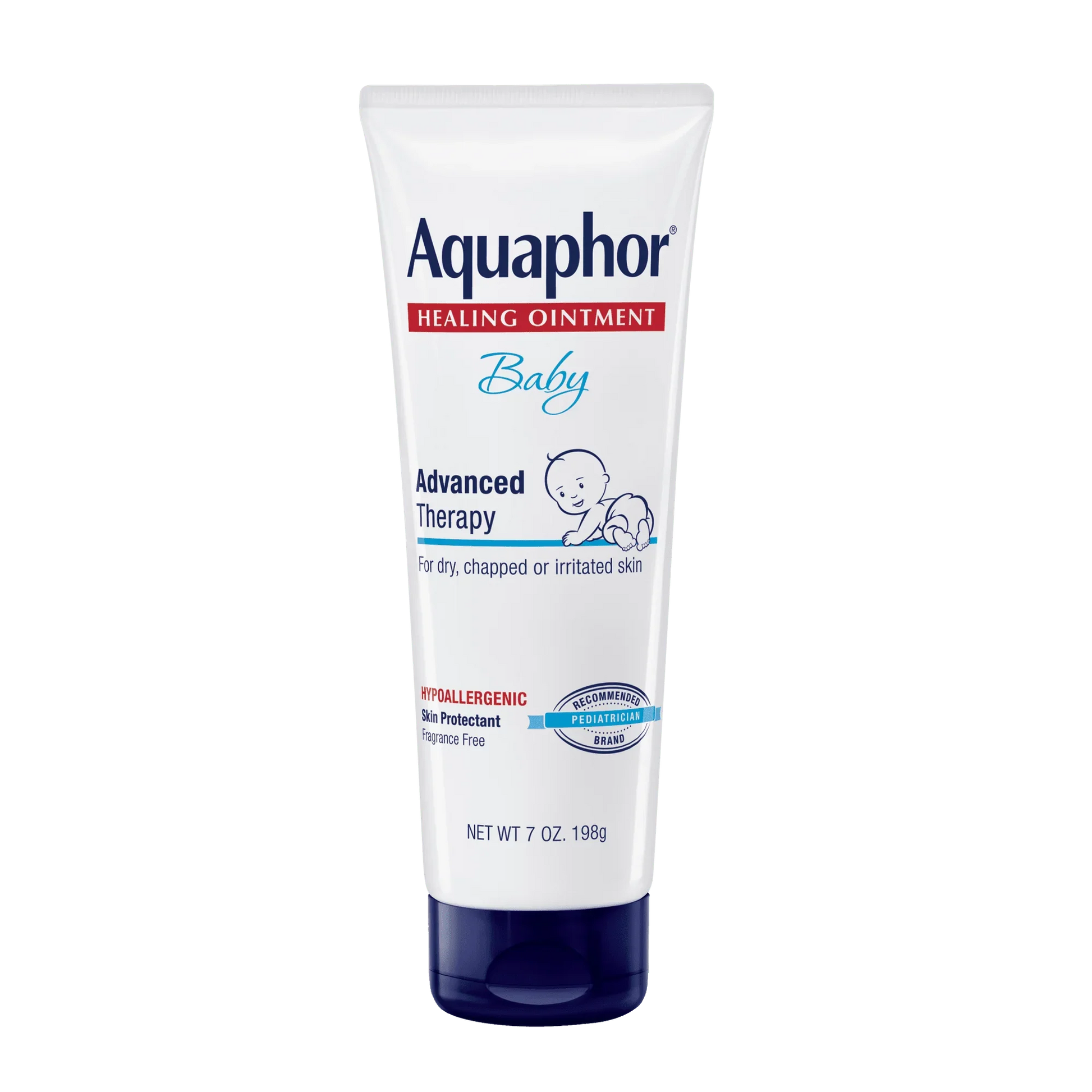 Aquaphor Baby Healing Ointment for Dry Skin & Diaper Rash Relief, 7 oz - Exotic Pro