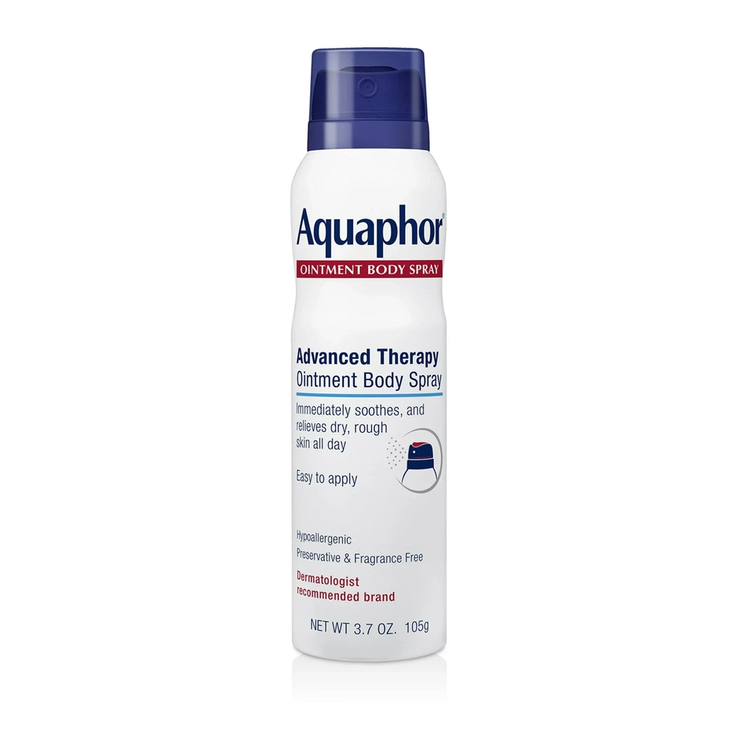 Aquaphor Ointment Body Spray for Dry Skin Relief, Easy Application, 3.7 oz - Exotic Pro