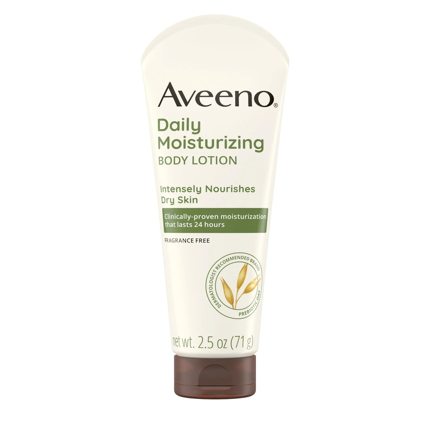 Aveeno Daily Moisturizing Body Lotion with Oat, Dry Skin Relief, 2.5 fl oz - Exotic Pro