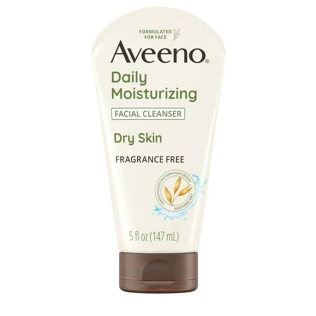 Aveeno Daily Moisturizing Facial Cleanser with Soothing Oat, 5 fl oz - Exotic Pro