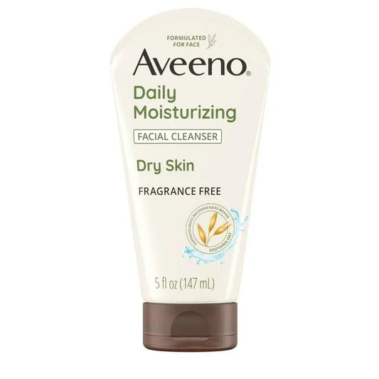 Aveeno Daily Moisturizing Facial Cleanser with Soothing Oat, 5 fl oz - Exotic Pro