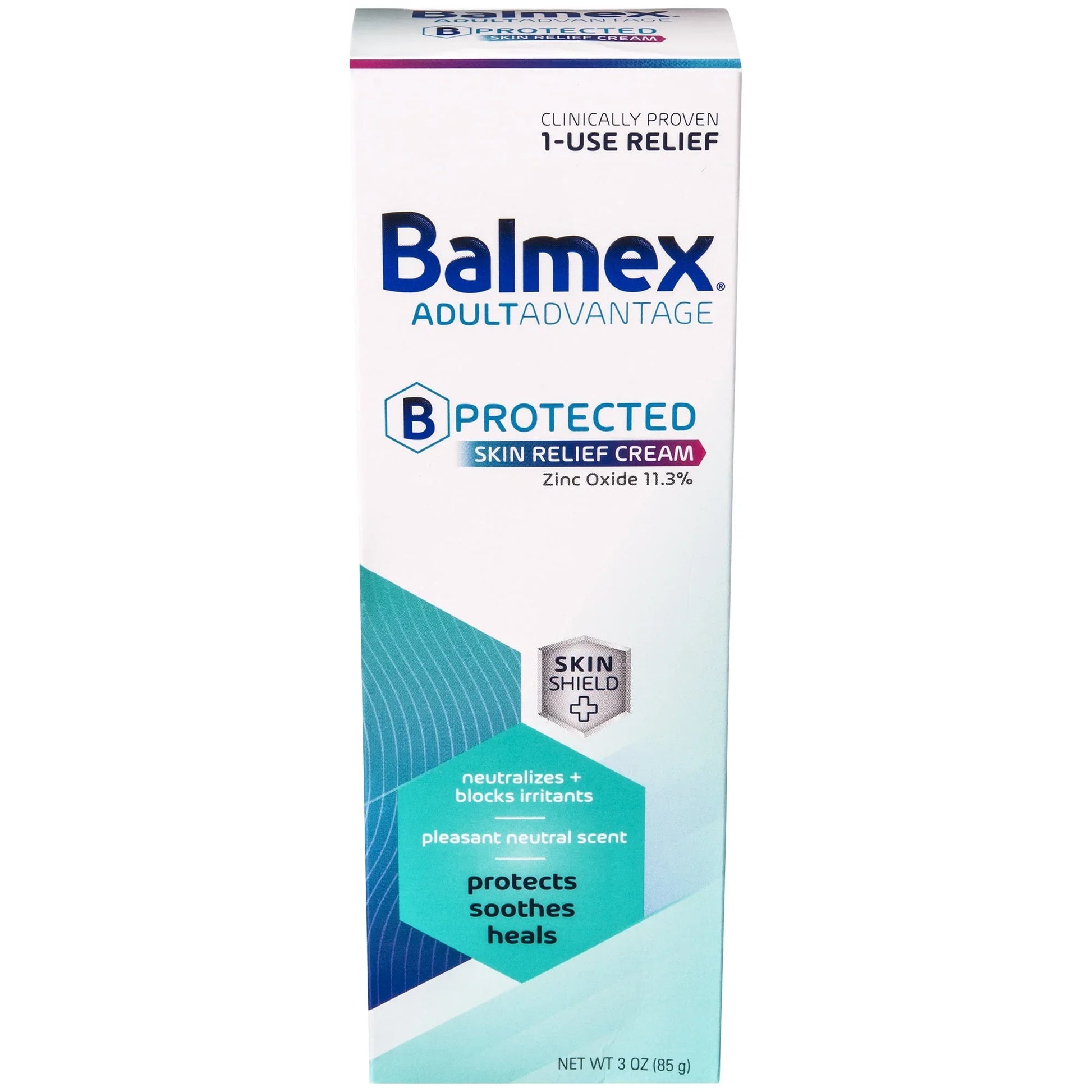 Balmex AdultAdvantage BProtected Skin Relief Rash Cream (3oz) - Exotic Pro