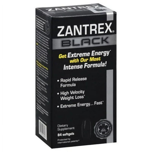 Zantrex Black by Basic Research – High-Energy Weight Loss, 84 Capsules - Exotic Pro