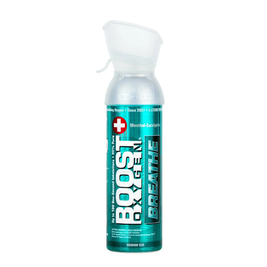 Boost Oxygen BREATHE Menthol-Eucalyptus Supplemental Oxygen – 5L - Exotic Pro