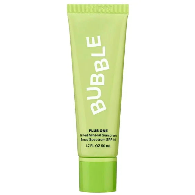 Bubble Plus One Tinted Sunscreen SPF 40 | 1.7 fl oz for All Skin Types - Exotic Pro