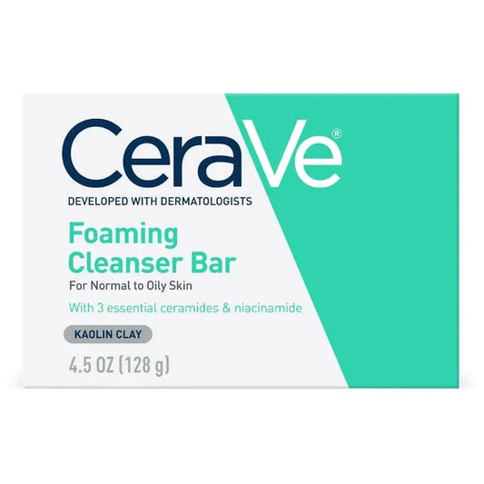 CeraVe Foaming Cleansing Bar with Kaolin Clay - 4.5 oz - Exotic Pro