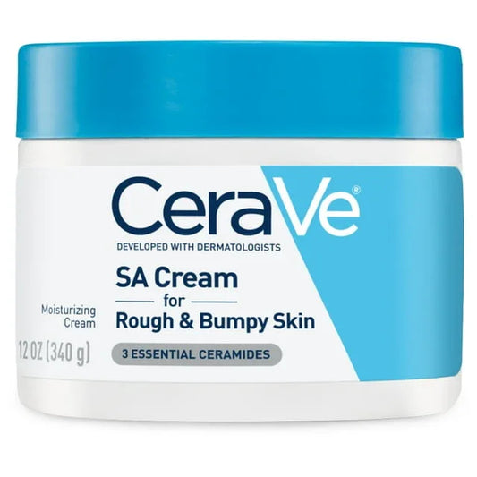 CeraVe SA Cream for Rough & Bumpy Skin with Salicylic Acid, 12 oz - Exotic Pro
