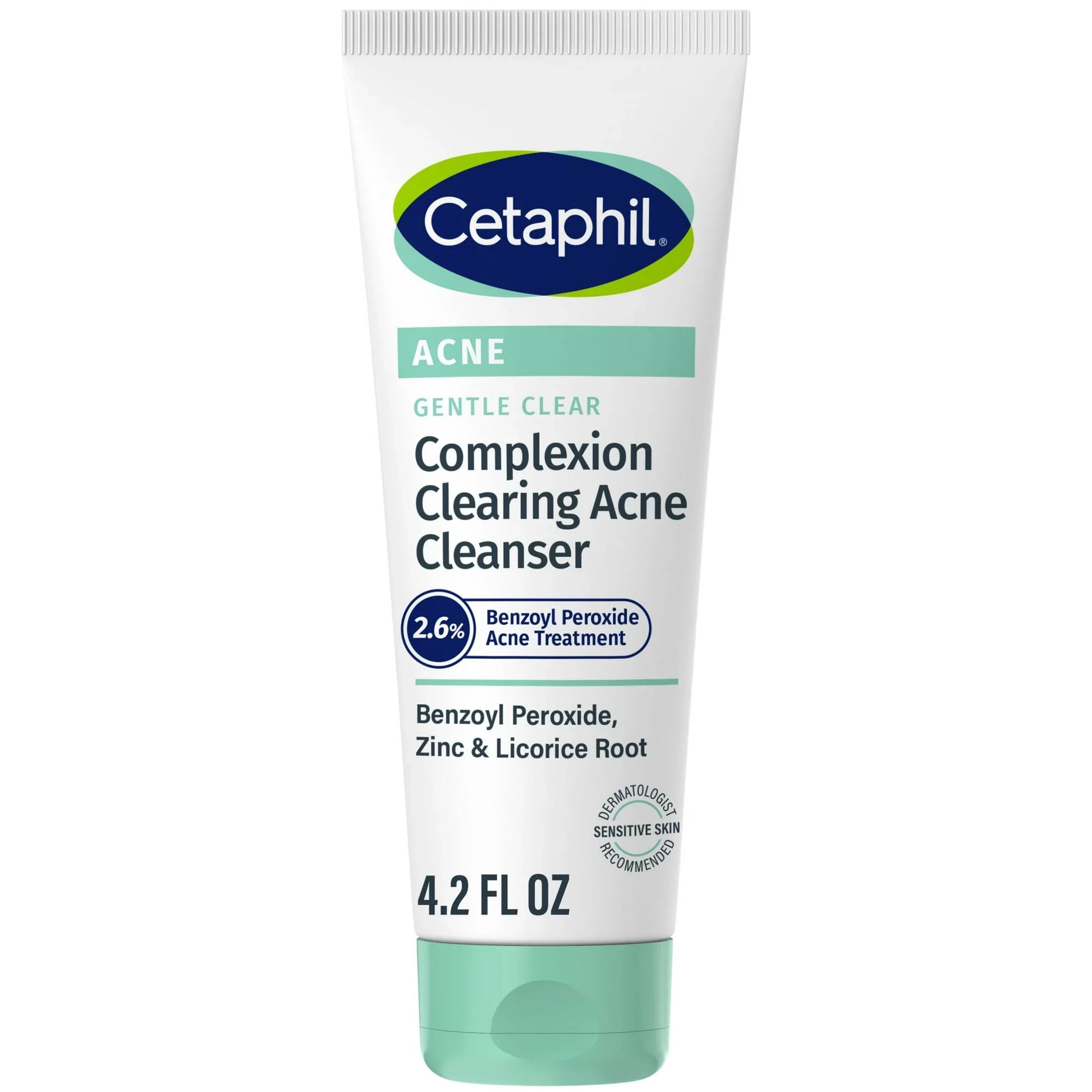Cetaphil Gentle Clear BPO Acne Cleanser for Sensitive Skin, 4.2 oz - Exotic Pro