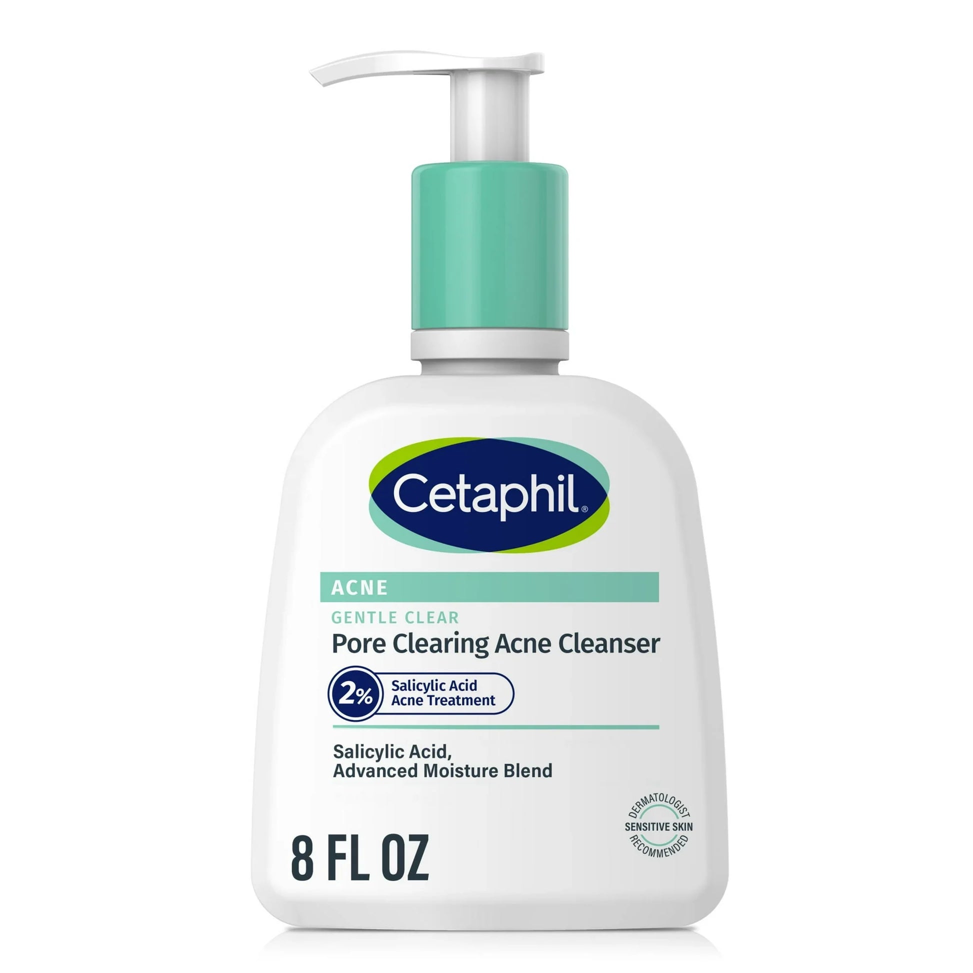 Cetaphil Gentle Clear Pore Clearing Acne Cleanser for Sensitive Skin - 8 fl oz - Exotic Pro