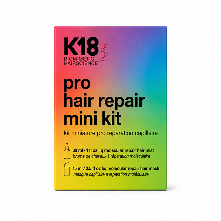 K18 Pro Hair Repair Mini Kit – Molecular Repair Hair Mist &amp; Mask