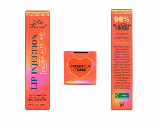 Too Faced Lip Injection Maximum Plump – Creamsicle Tickle 0.14 oz