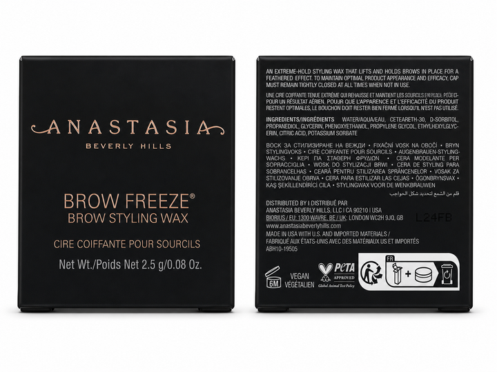 Anastasia Beverly Hills Mini Brow Freeze Sculpting Wax – Clear 0.08 oz