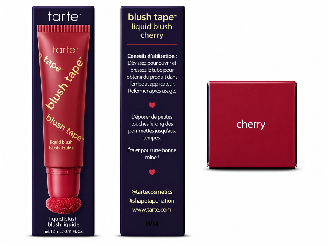 Tarte Blush Tape Dewy Liquid Blush – Cherry 0.4 oz / 12mL