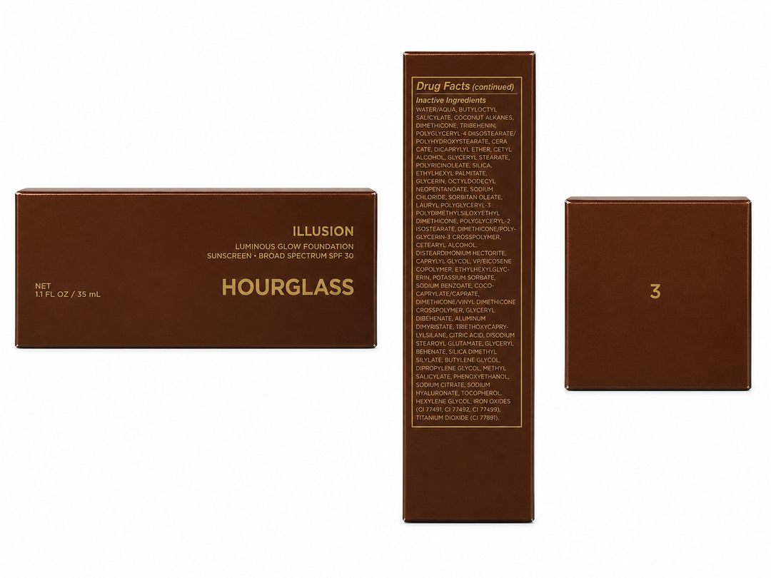 Hourglass Illusion Luminous Glow Foundation SPF 30 – Shade 3 1.1 oz
